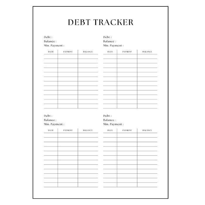 Debt Tracker